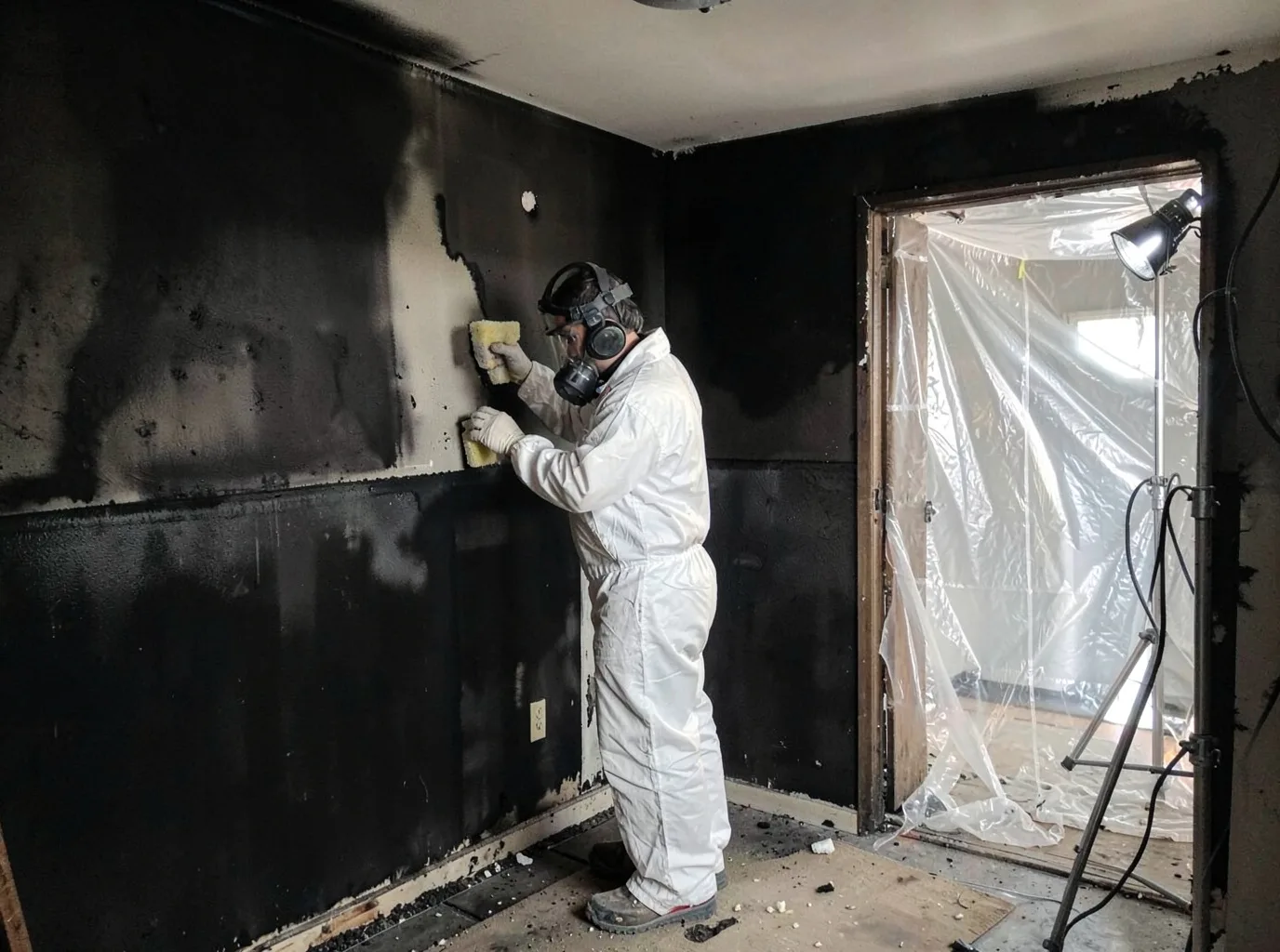 Fire Damage Restoration company in Pittsford, MI